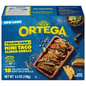 Yellow Corn Mini Taco Slider Shells