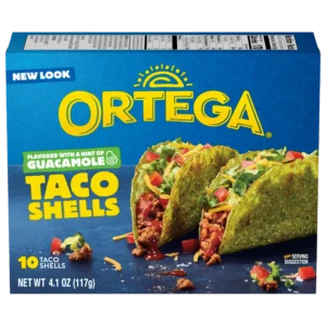 Guacamole Flavored Taco Shells