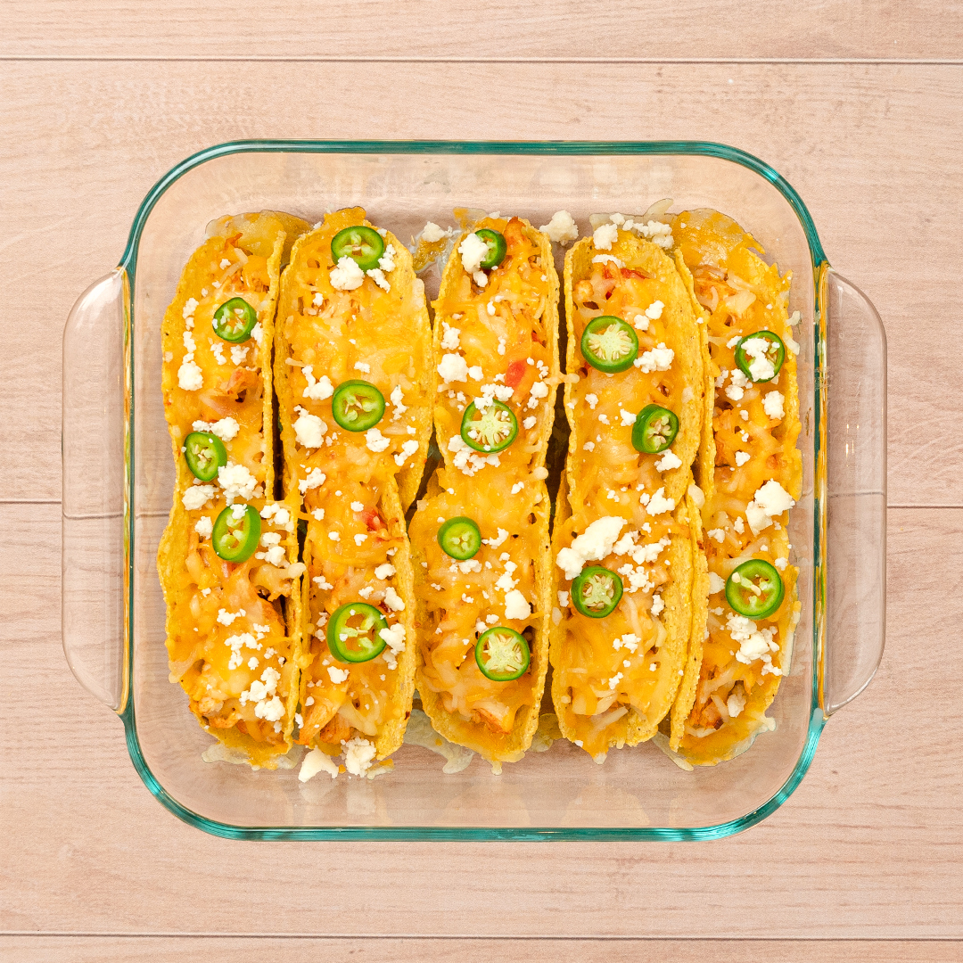 Baked Chicken Taco Sliders