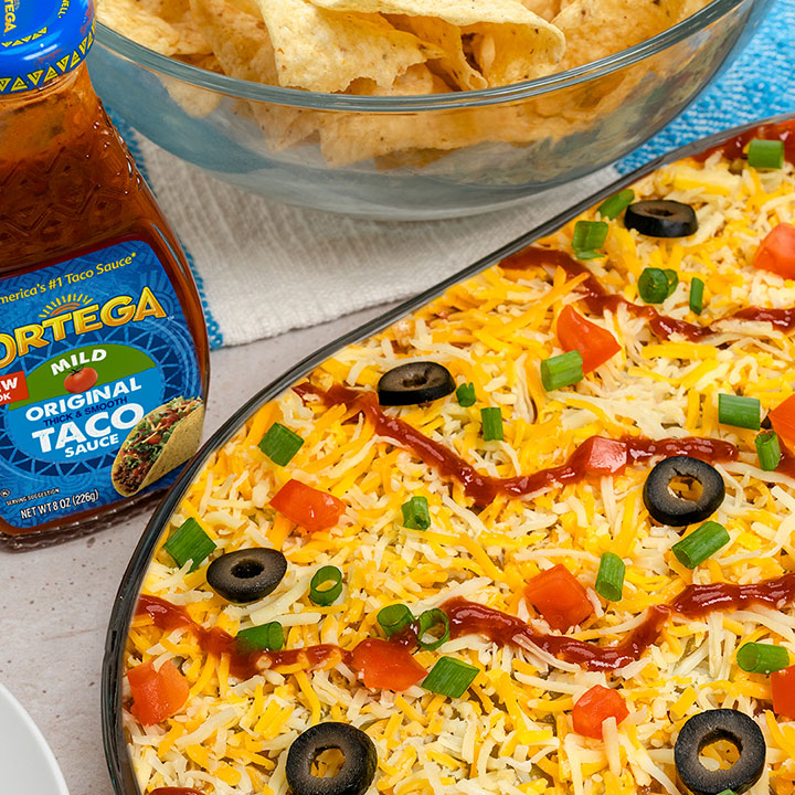 7 Layer Taco Dip