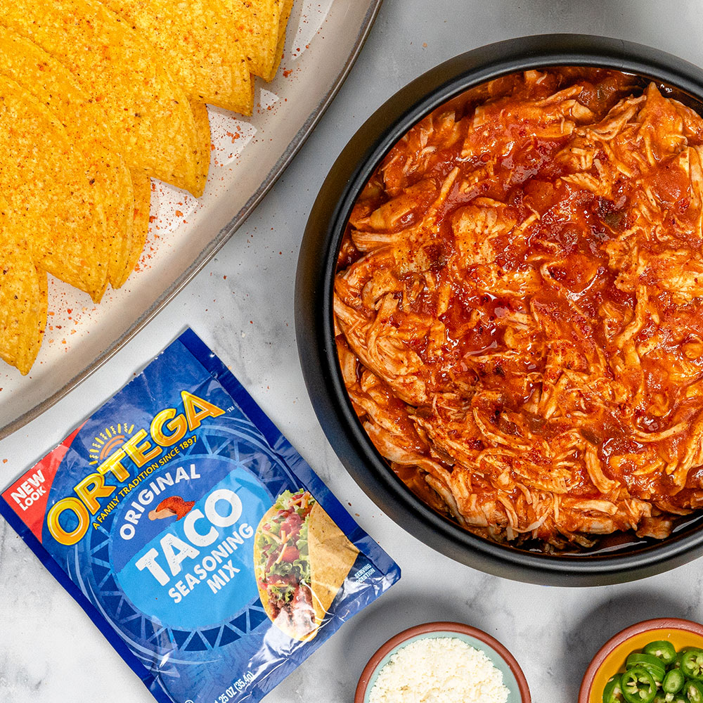 Easy Salsa Shredded Chicken