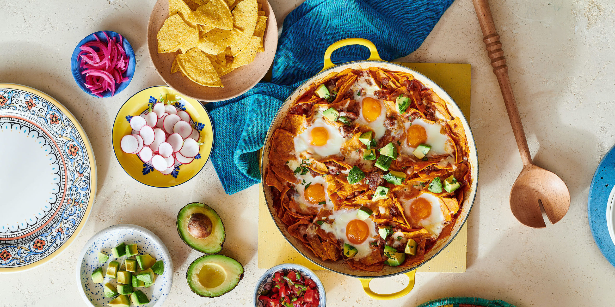 Chilaquiles Breakfast Casserole