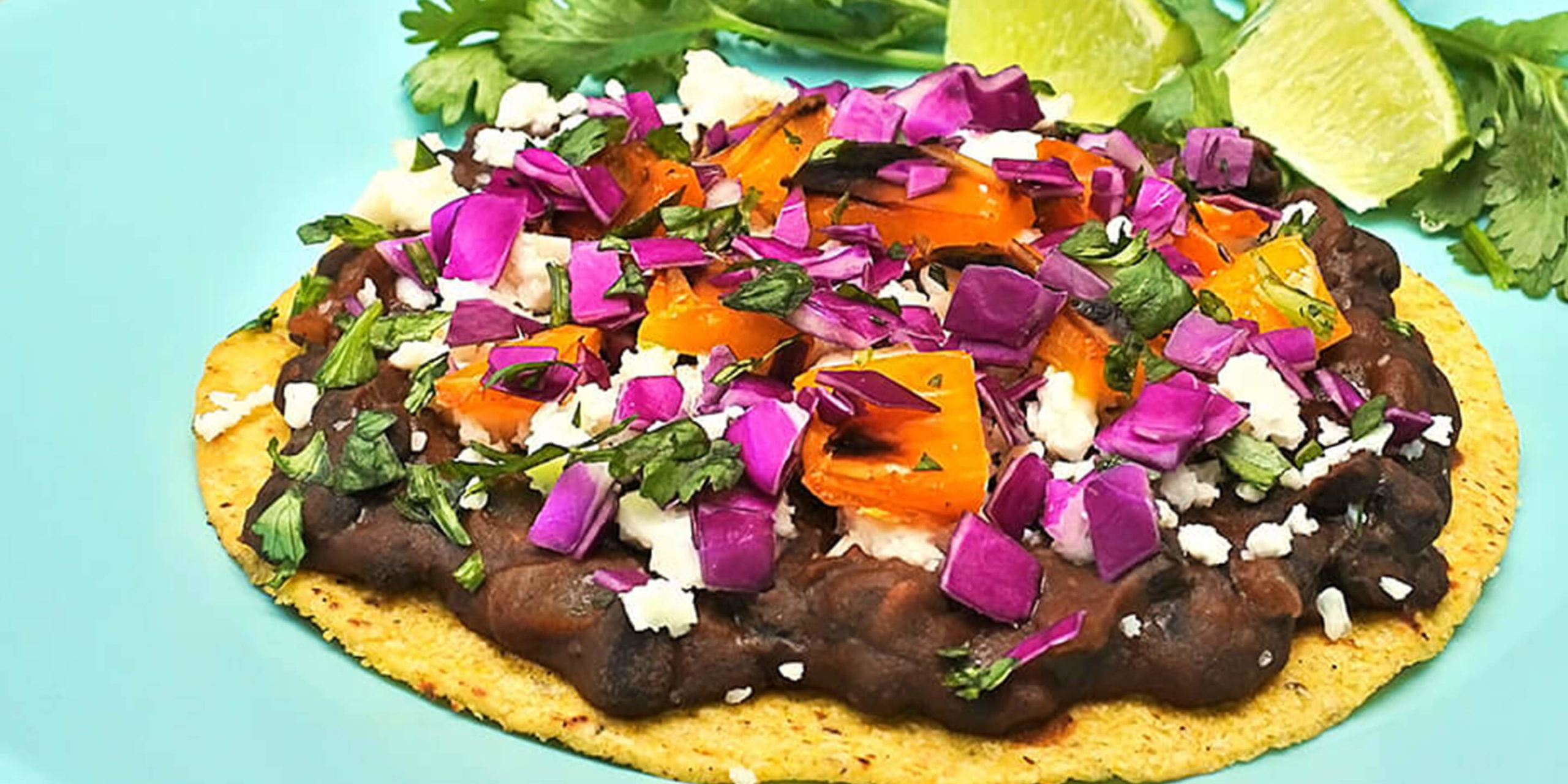 Grilled Pepper Tostadas