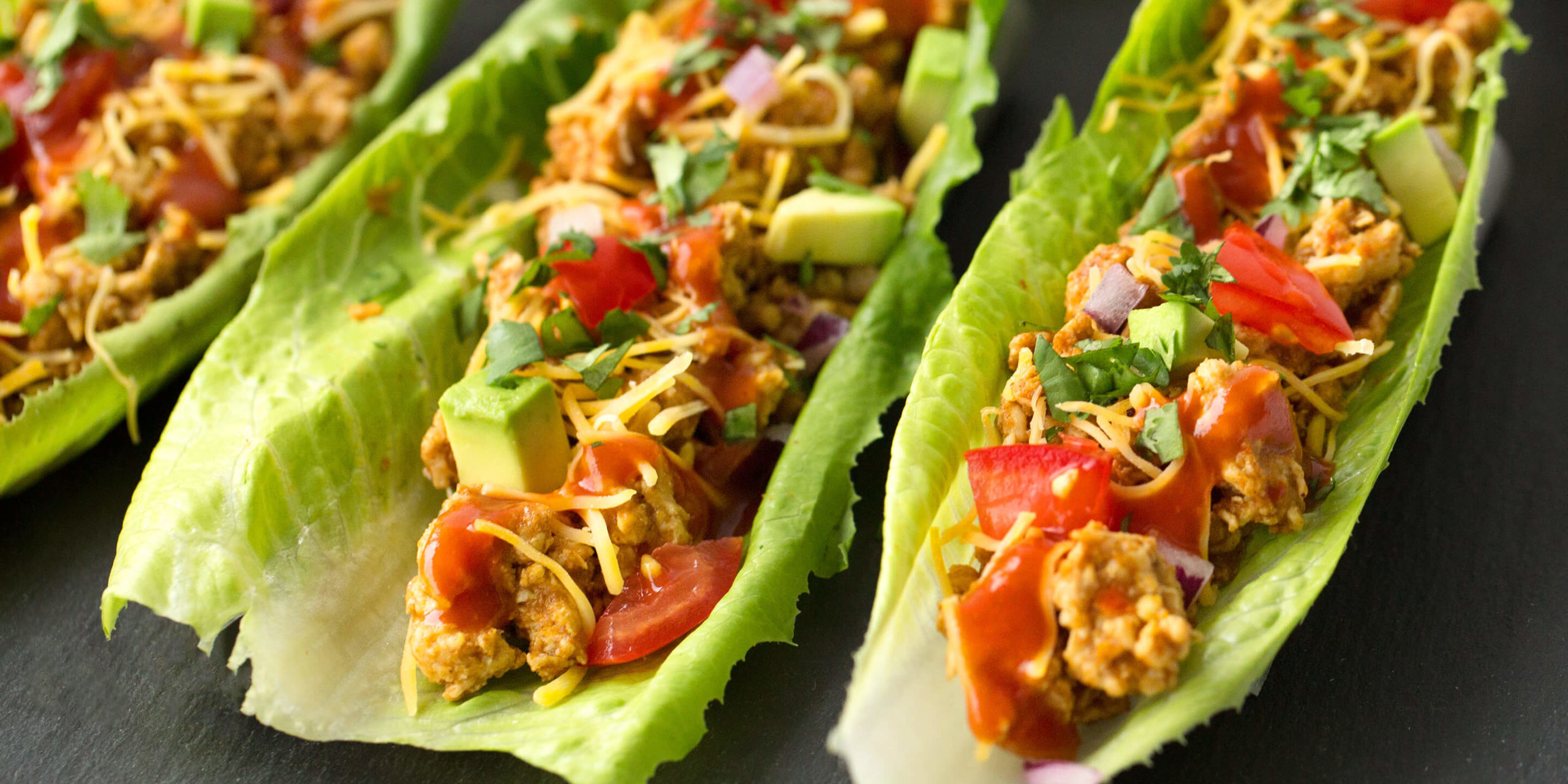 Chicken Taco Salad Wraps
