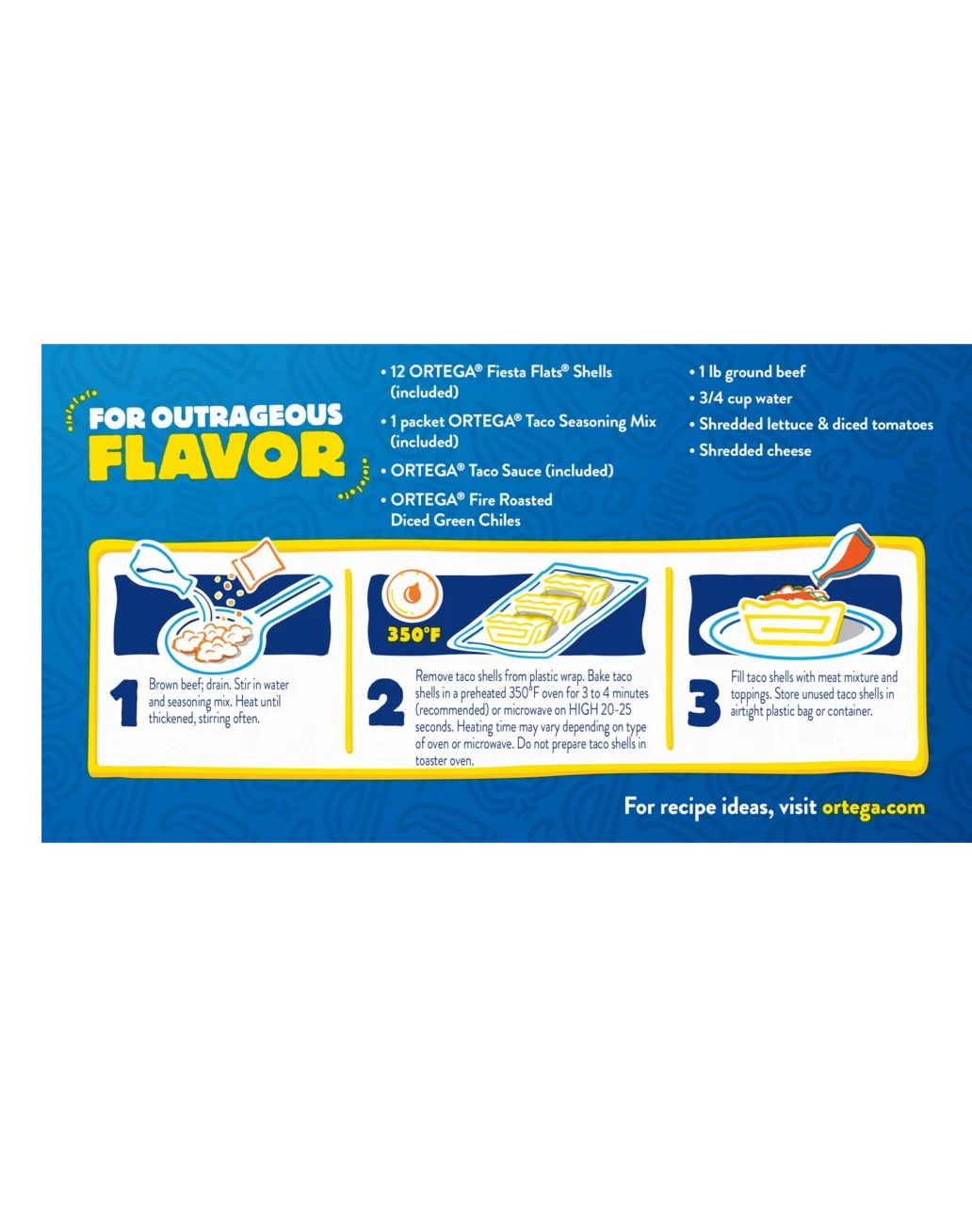 Fiesta Flats Taco Kit