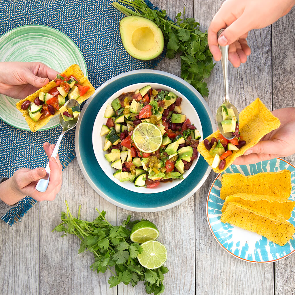 Veggie Tostadas