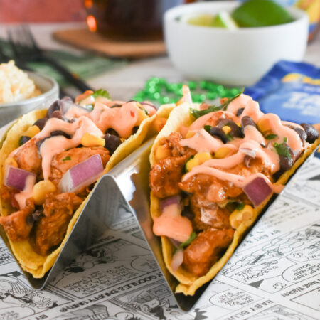 Image of Cubed Pork Tacos Recipe