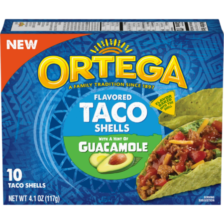 Image of Guacamole Flavored Taco Shells