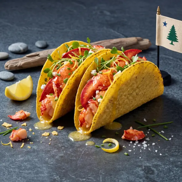 Warm Butter Lobster Taco