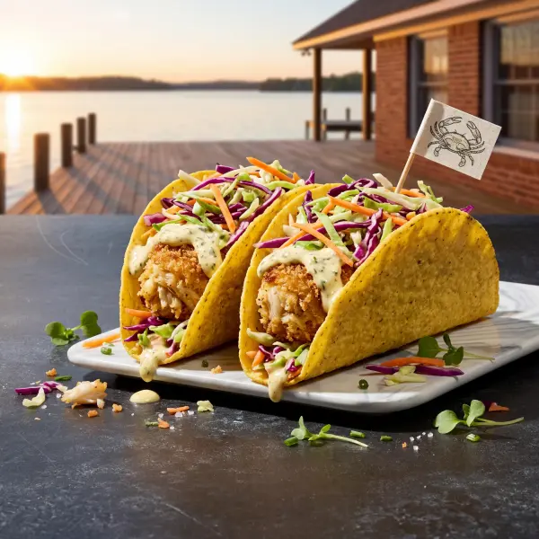 Crab Cake <br>Taco