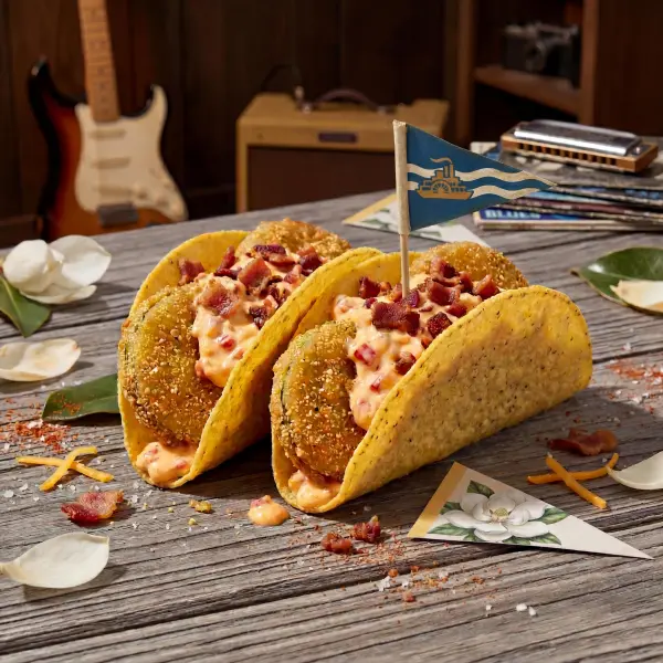 Fried Green Tomato Taco