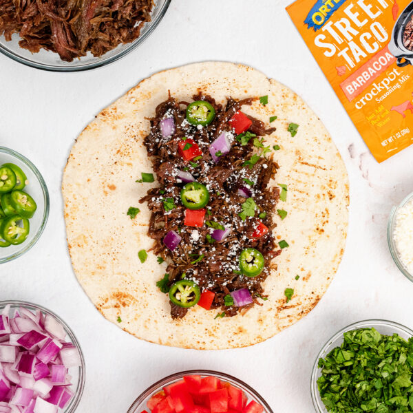 Cinco de Mayo Recipes, Barbacoa Street Tacos Recipe Ortega