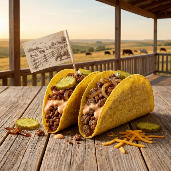 Onion Burger <br>Taco
