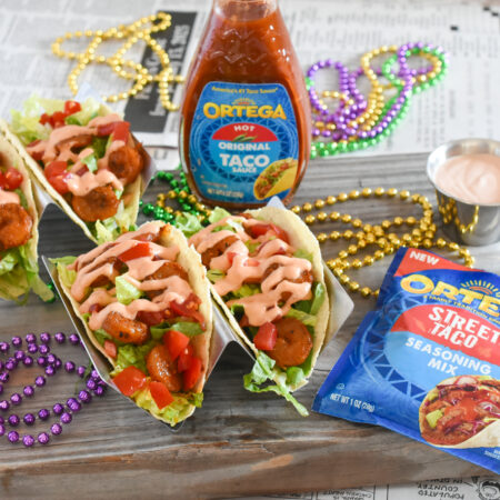 Image of Shrimp Po Boy Street Tacos Recipe