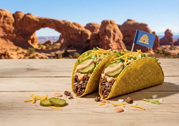 Fry Sauce Burger Taco