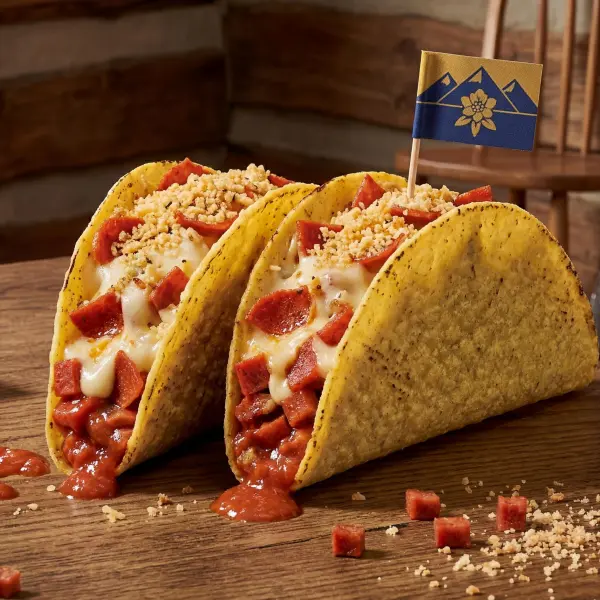 Pepperoni Roll Taco