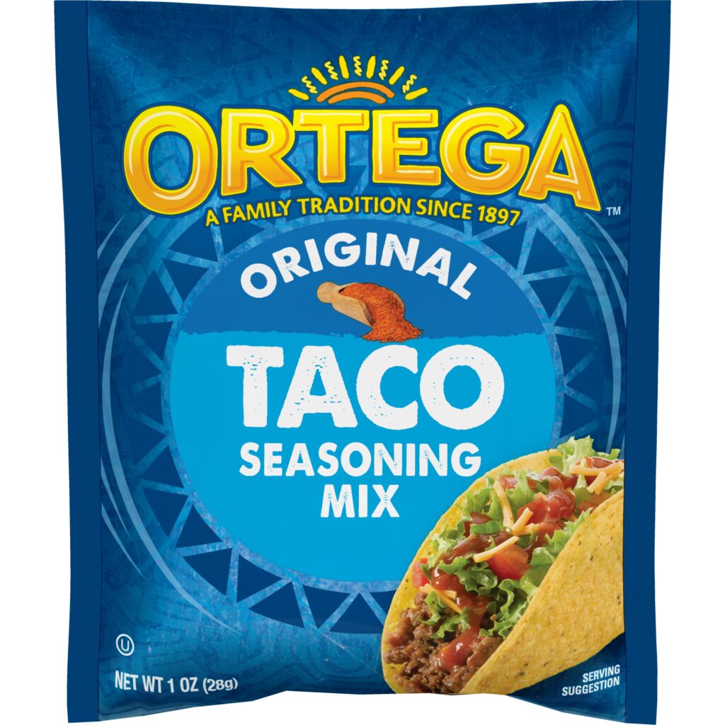 Taco Seasoning Mix Packet, Original - Taco Seasoning Mixes - Ortega