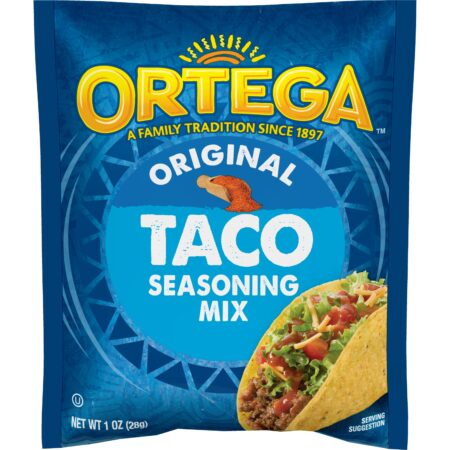 Taco Seasoning Mix packets from Ortega for Mexican meals made easy!