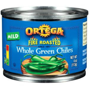 Ortega Fire Roasted Mild Diced Green Chiles Ortega