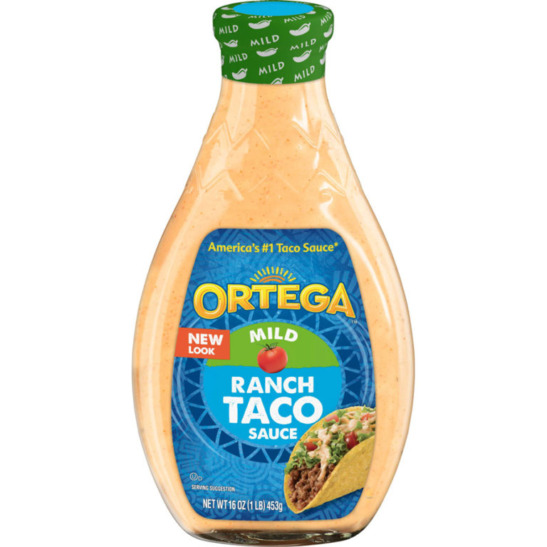 Creamy Queso Sauce, Taco Sauces Ortega Products