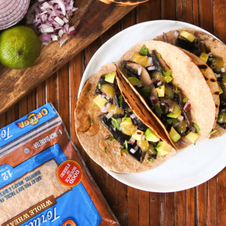 Image of Portobello Mushroom Tacos Recipe