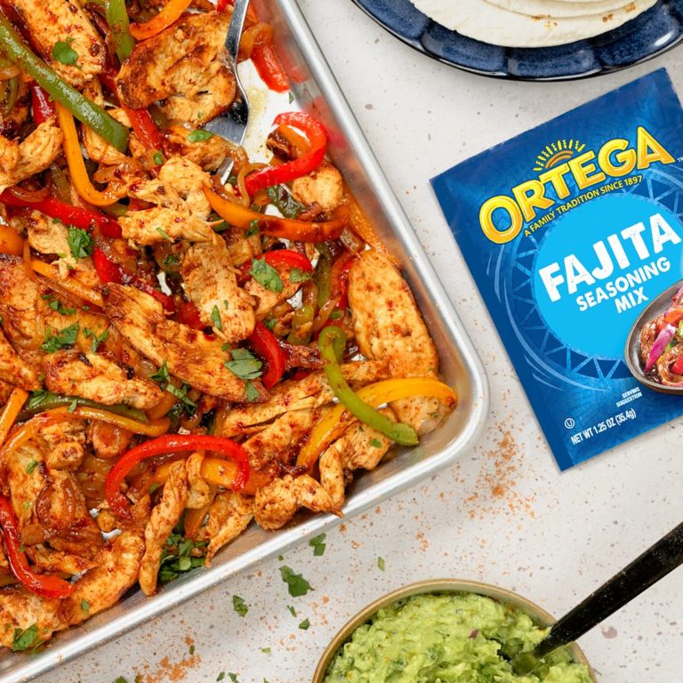 Ortega® Sheet Pan Fajita Recipe