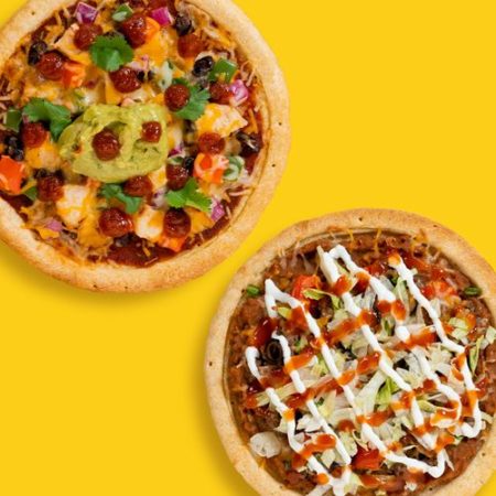 Image of Taco Pizzas Recipe