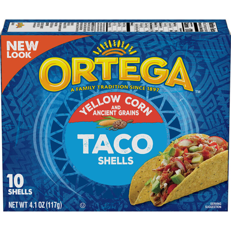 Yellow Corn Mini Taco Slider Shells Ortega® Mini Taco Shells 7852